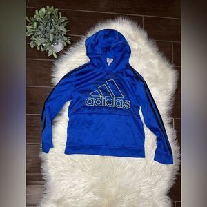 Adidas royal blue hoodie sz medium